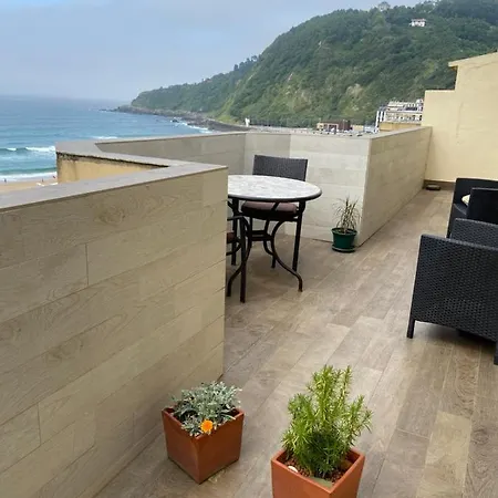 Apartment Brisasvtsansebastian In Zurriola Beach, Penthouse, Sea Views San Sebastian