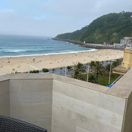 Brisasvtsansebastian In Zurriola Beach, Penthouse, Sea Views Apartment *