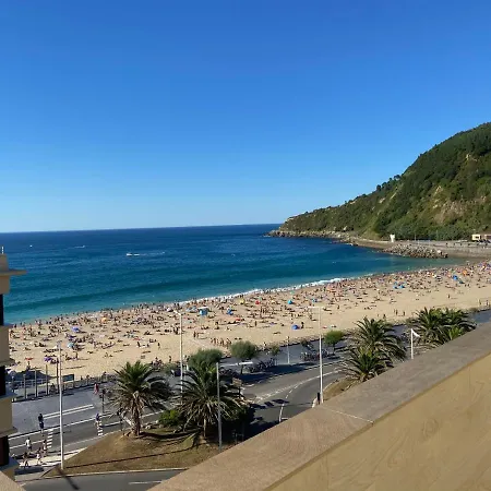 Apartment Brisasvtsansebastian In Zurriola Beach, Penthouse, Sea Views