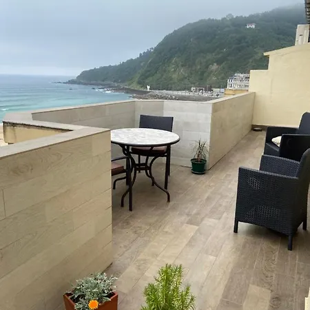 Brisasvtsansebastian In Zurriola Beach, Penthouse, Sea Views *