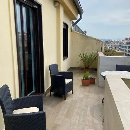 Brisasvtsansebastian In Zurriola Beach, Penthouse, Sea Views * 圣塞瓦斯蒂安